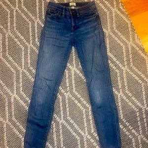 J CREW high rise skinny jeans